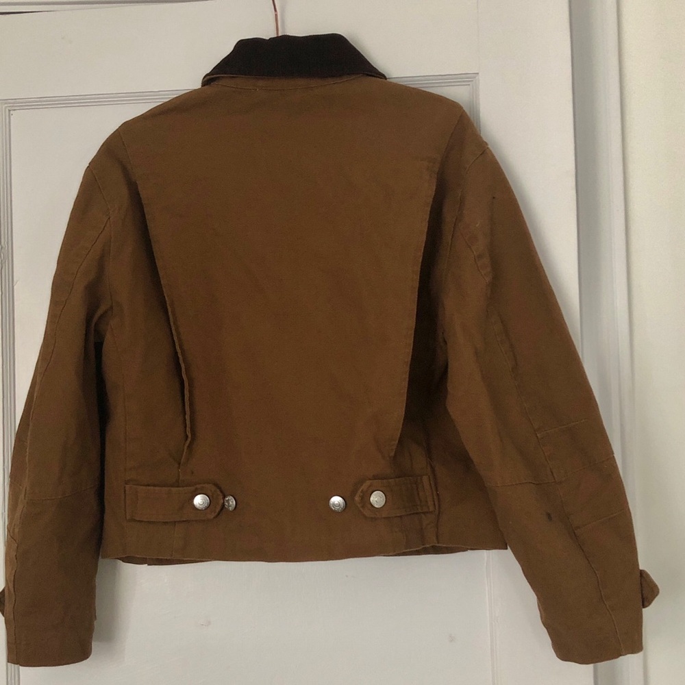 House of Harlow 1960 (S) Zip-Up Crop Utility Jacket - Picture 11 of 12